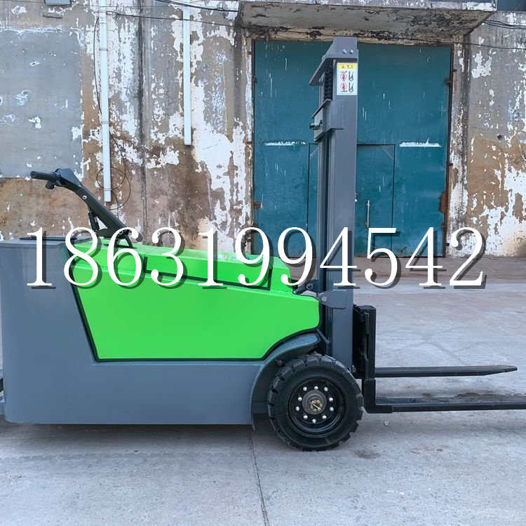 沙鹿区小型电动叉车1吨2吨步行站驾式电瓶堆高充电装卸车液压升降车铲车